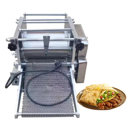 Fully Automatic Corn Tortilla Making and Cooking Machine