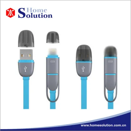 mobile phone accessories 2 in 1 data cable, mobile phone accessory micro usb cable bulk, good quality micro usb data cable