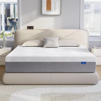 Knitted Fabric Memory Foam Mattress Manufacturer: Queen Size Cooling Gel Mattress
