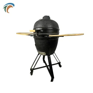 Outside Large Charcoal Clay Kamado Bbq Grill 29 Inch