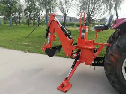 Rima Front End Loader Mini Tractor: Farm Excavation and Backhoe Work