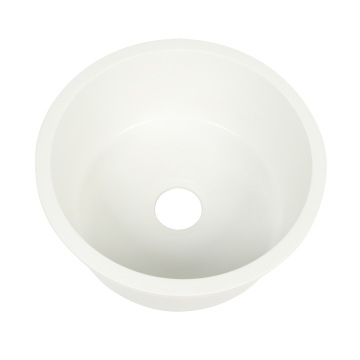 การออกแบบแบบดั้งเดิม Suqartz Round Sink Sink - เส้นผ่านศูนย์กลาง 460 มม. ความลึก 210 มม.
