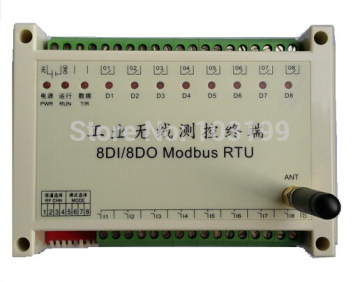 KYL-818 8-way wireless on-off module i/o input and output 2-3km range for remote water pump tank control wireless relay contol