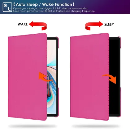 PU Leather Wallets Tablet Covers for Huawei MatePad 11 2023 - 360 Rotation Kickstand Case