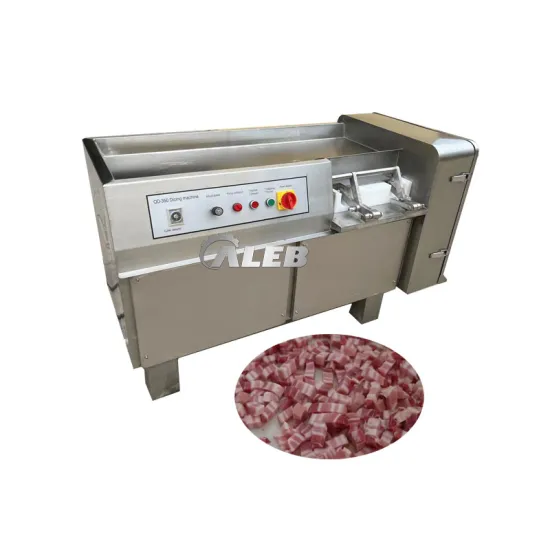 Professional Meat Cube Cutting Machines: Including Boneless Beef, Pork Skin, and Poultry Meat Slicers