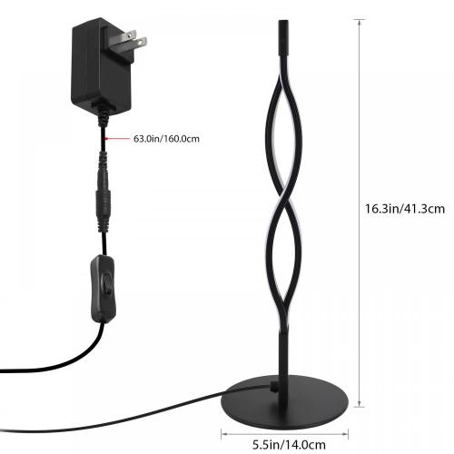 Moderne Nachttischlampen warm warm 3000k