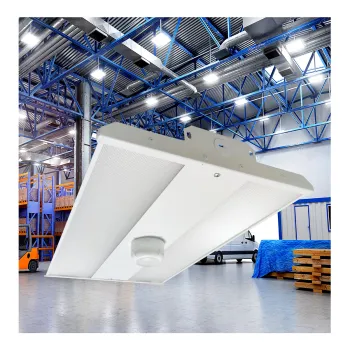 High Bay LED Lighting 300W 51000LM - Remote Control Commercial LED Linear Light with Excellent Heat Dissipation for Supermarket and Stadium