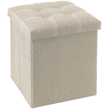 Penyimpanan Dilipat Kubus Uthmaniyyah - Bench Ottoman &amp; Footstool untuk tempat duduk dan penyimpanan tambahan