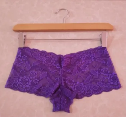 Plus Size Transparent Lace Panties in Multiple Colors (S to 5XL)
