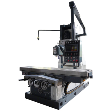 Groot formaat bedtype freesmachines met draaikop: precisie -engineeringoplossingen