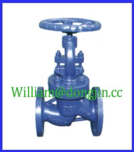 DIN pneumatic forged globe valve / DIN bellow sealed globe valve