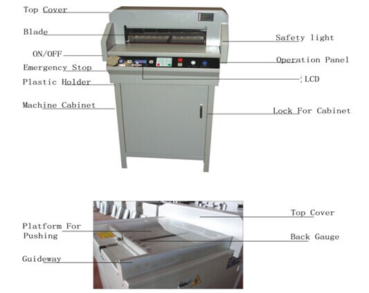 480mm Digital Paper Cutting Machine Digital Trimmer (4808HD)