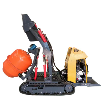 Small Crawler Roller Mobile Concrete Mixer: Multifunctional Mortar Mixer for Building Construction