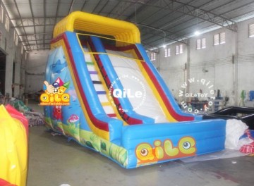 QILE inflatable slides, water slides, inflatable water slides