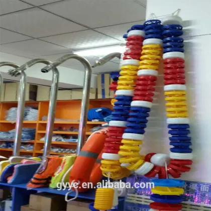 Cheap price 15cm swimming pool diamond-shaped lane line/pool floats lane line