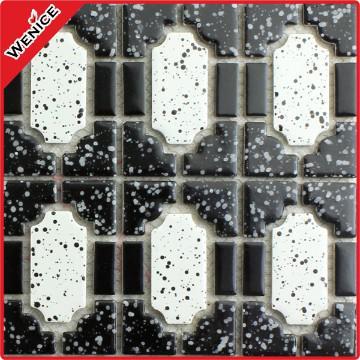 mixed color ceramic border mosaic tile -05