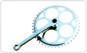 chainwheel and crank