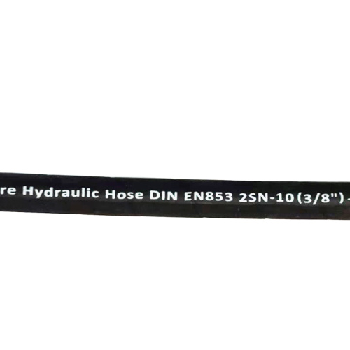 Steel Wire Spiral Wrap Braided Hydraulic Rubber Hose