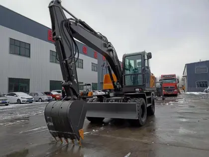 Hyundai 6ton 12ton bucket wheel excavator