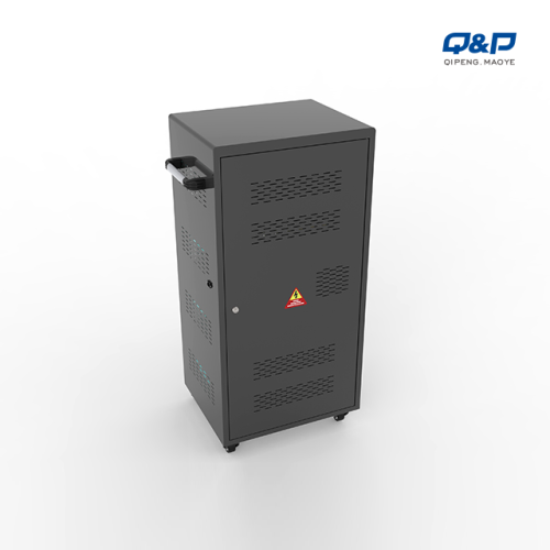 Laptop timer control charging cart for school