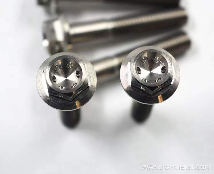 Flat Head Titanium Screw for Precision Applications