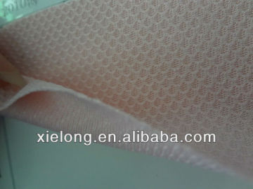 Pink thin stretch mesh fabric fine nylon stretch mesh fabric