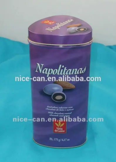 crisps tin can tin box for potato chips food packaging metal box