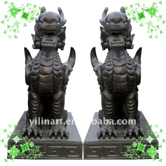 bronze statue of lions YL-K007