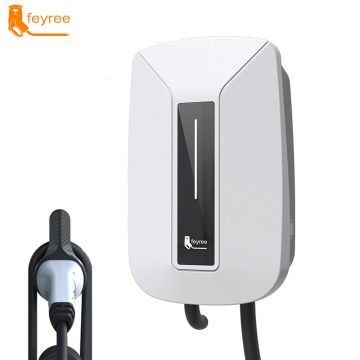 7kW Feyree Wallbox Type2 22kW Màn hình cảm ứng EV Bộ sạc cho trạm sạc xe điện gia đình