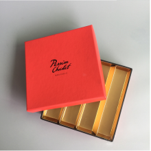 Red Food Boxes Chocolate Packaging Empty Gift Box