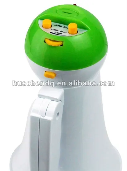 ABS cheer megaphone with Ole Song for football game