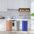 Rectangle Sensor Rubbish Steel Kitchen Smart Garbage Bin