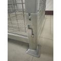 Euro standard foldable metal wire mesh turnover box