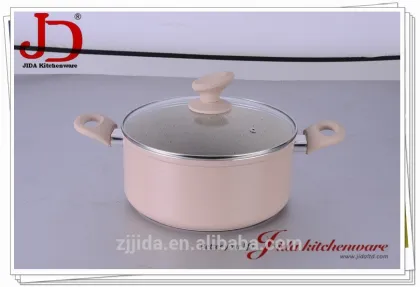 aluminum casserole with non-stick ceramic coating / ceramic casserole / stock pot