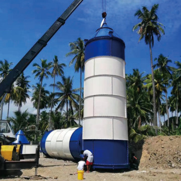 Venda de silo de cimento de cimento de lotes de concreto