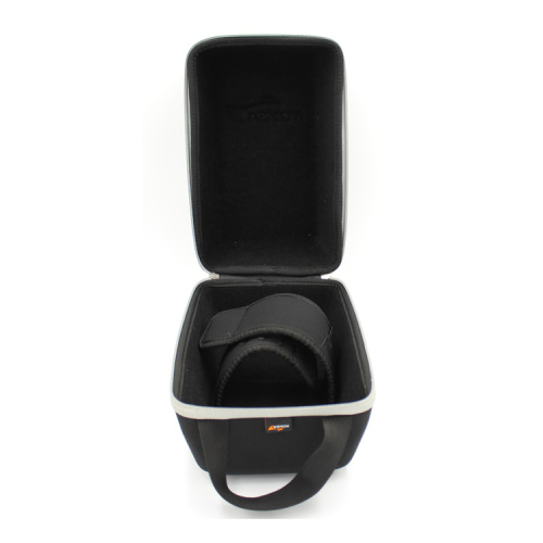 Portable head massager helmet case with logo
