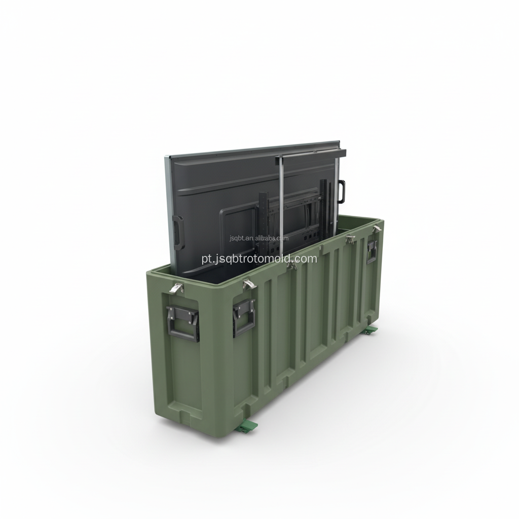 Maleta de transporte robusta para proteção de equipamentos robóticos