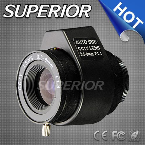 3.5-8mm Auto Iris DC Drive CCTV Lens (SP0358A)