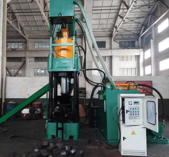 Cost-Effective Hydraulic Briquetting Press