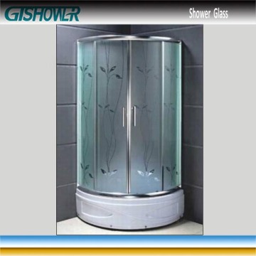 Tempered Shower Glass (Acid No 12)
