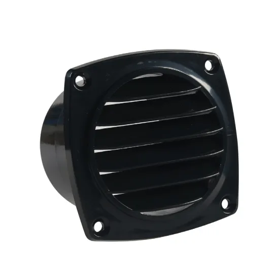 Black ABS Plastic Boat Vent Cover - Air Hose Thru Vent
