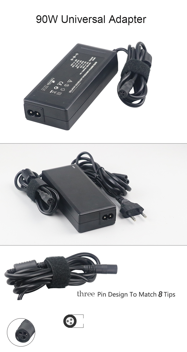 Universal laptop adapter 90w