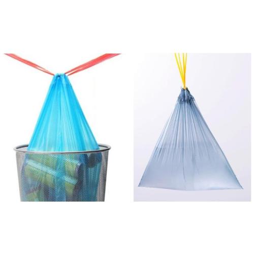 Drawstring Plastic Garbage Bag Drawstring