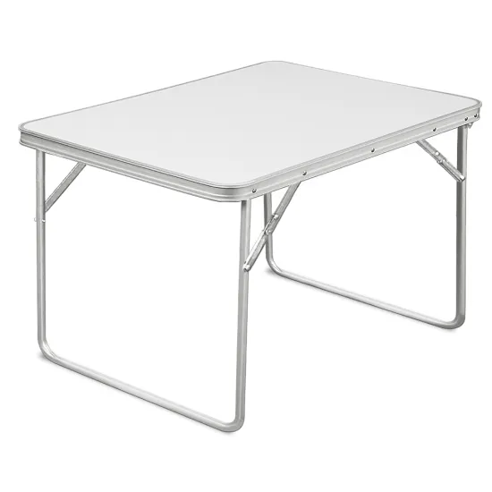 Portable Aluminum Foldable Rectangle Picnic Table for Outdoor Use