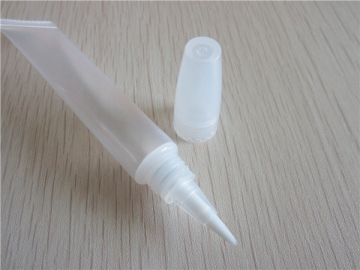 MDPE Plastic Cosmetic tube with foundation brush