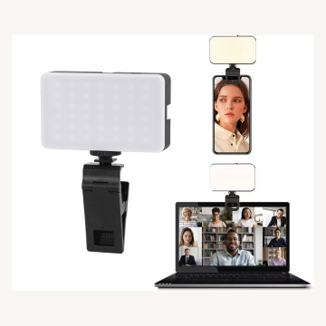 Cincin Cincin Selfie Telefon RGB Laras: LED Portable Isi Cahaya untuk Telefon Pintar dan Komputer Riba