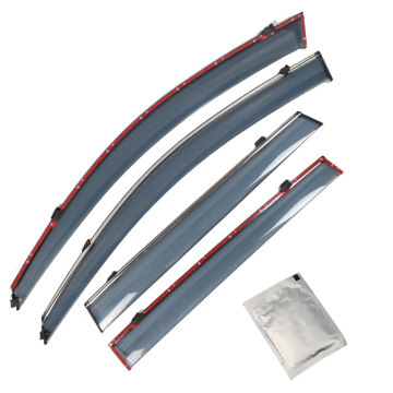 Left Right Driving PMMA Window Rain Wind Visor for Jeep Cherokee 2011-2016