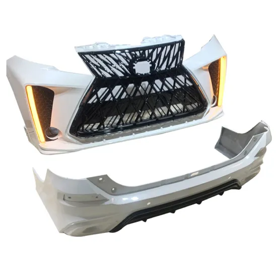 Kits Chrome Accessories Bumper Tuning LX Facelift Car Bumpers for Toyota 2018 Rush Body Kit