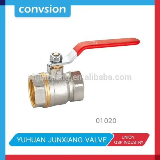 JUNXIANG 01020 full port brass ball valve pn40 cw617n
