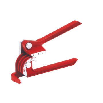 Corps en alliage en aluminium à 90 degrés Copper Pipe Bender - Manuel Rayon de courbure 3-en-1 15/16 ''